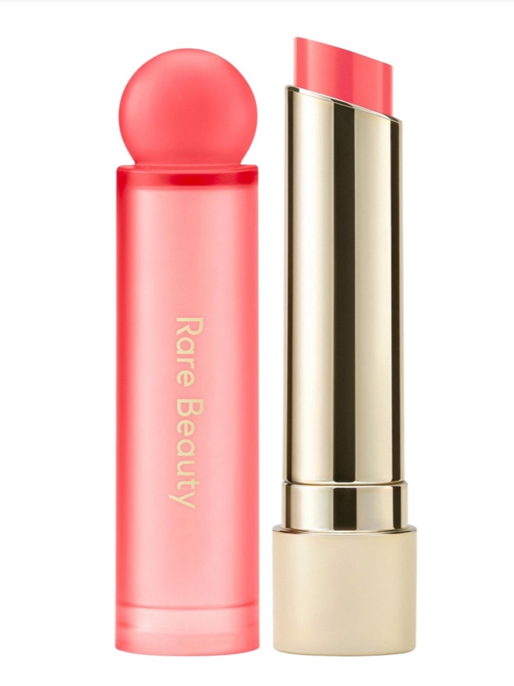 Rare Beauty Lip Balm Gloss Stick - Wish Coral Pink